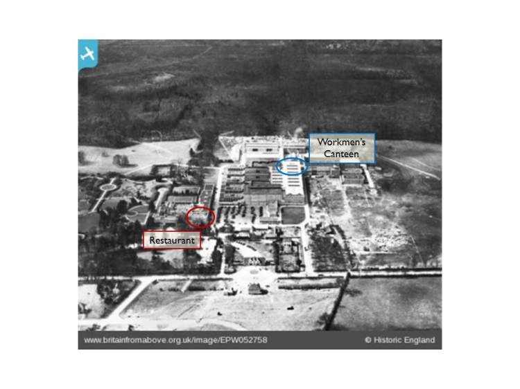 Fig 1 Britain - Dining spaces at Pinewood