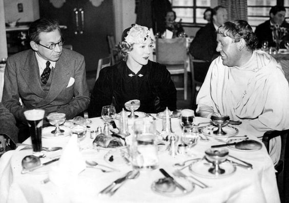 Fig 3 Britain - Korda, Pickford Laughton at Denham studio VIP restaurant