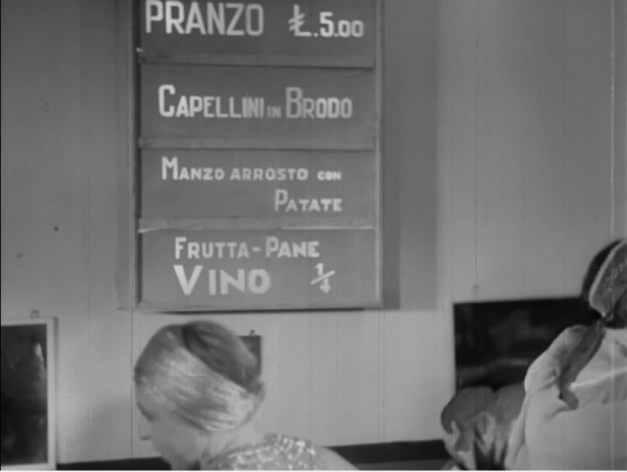 Italy Figure 3 - stella del cinema 48 camerini avviso ristorante